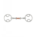 SHIRES BEVAL COPPER LOZENGE SNAFFLE 526